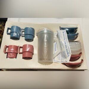 Vintage 1979 Tupperware Mini-Serve It Set Children's Toys
